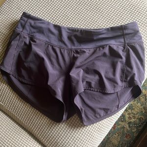 Lululemon Speed up shorts